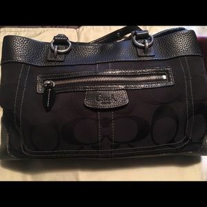 Black COACH Handbag